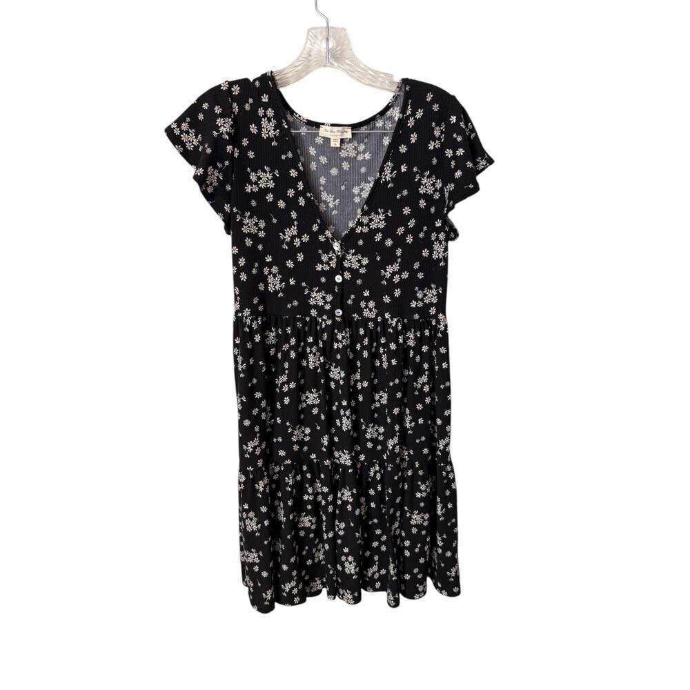 See You Monday Daisy Flower Dress Size Large
